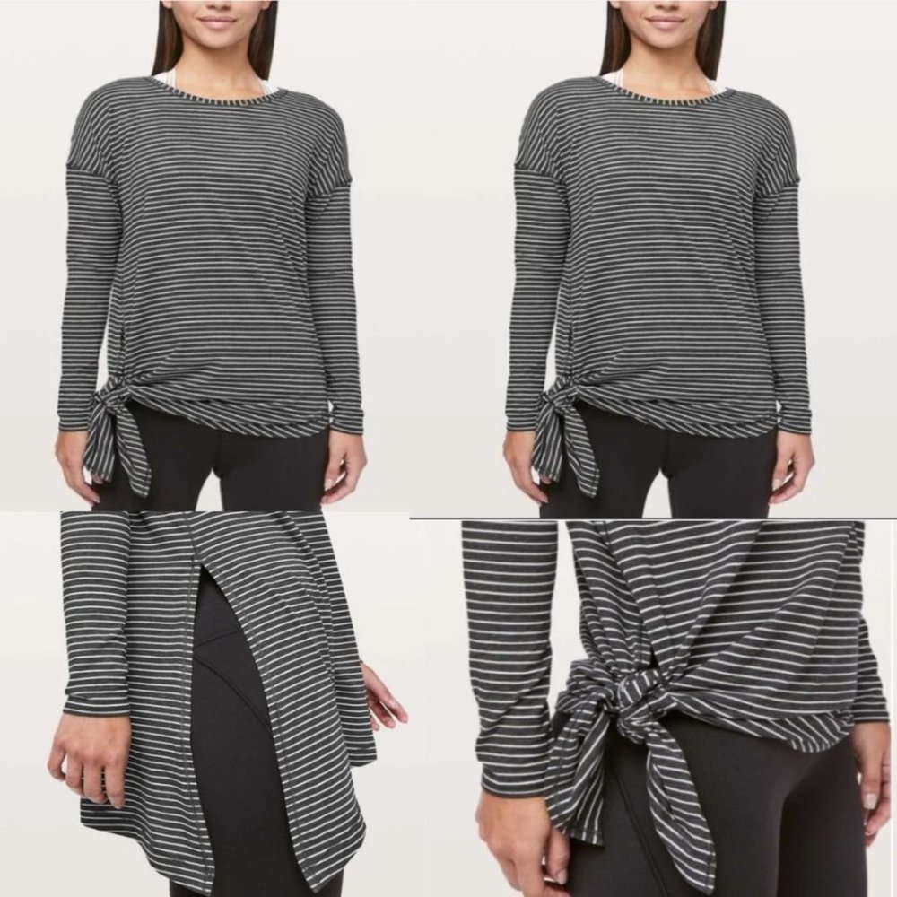 Lululemon To The Point Long Sleeve Size Med